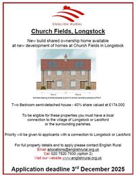 Church Fields, Longstock - Shared Ownership home available